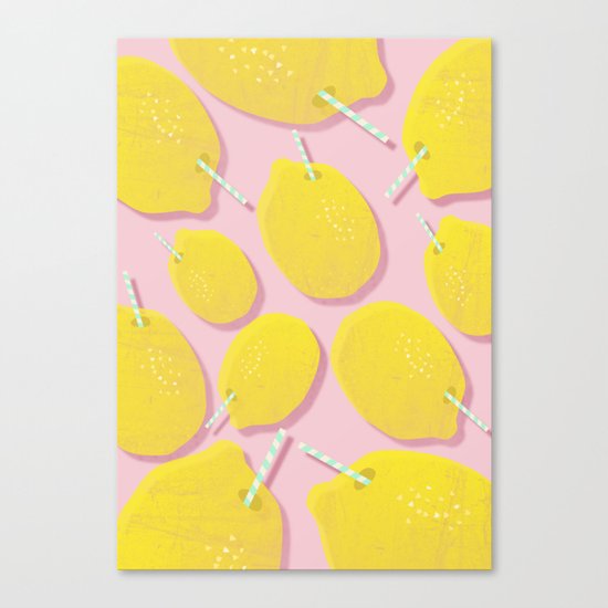 Lemonade Canvas Print