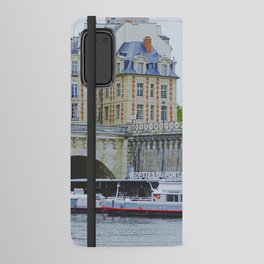 Seine river cruise in Paris | Pont Neuf | Vintage vibes Android Wallet Case