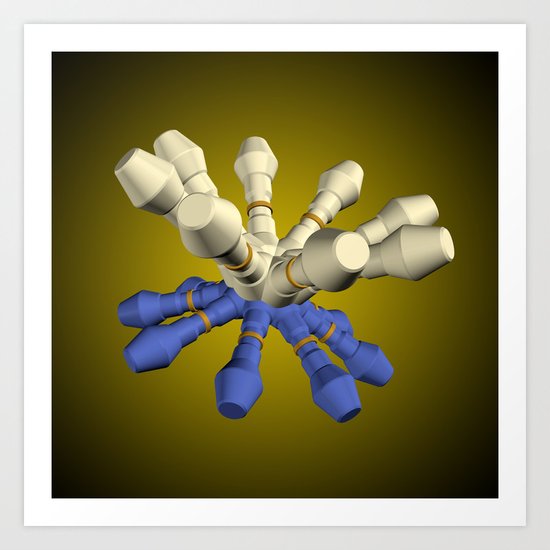 Dermatron Art Print
