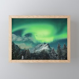 Northern Lights Framed Mini Art Print