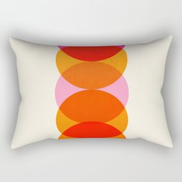 Abstraction_COLOUR_CIRCLES_001 Rectangular Pillow