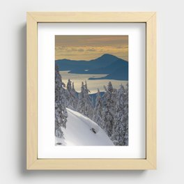 LIMITED EDITION (Almost sold out)  - KEVIN SANSALONE / HOWE SOUND SQUAMISH BC Recessed Framed Print