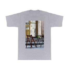 Coffee time in Catania on the Isle of Sicily T Shirt