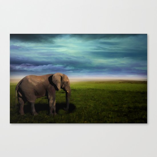 Elephant Canvas Print