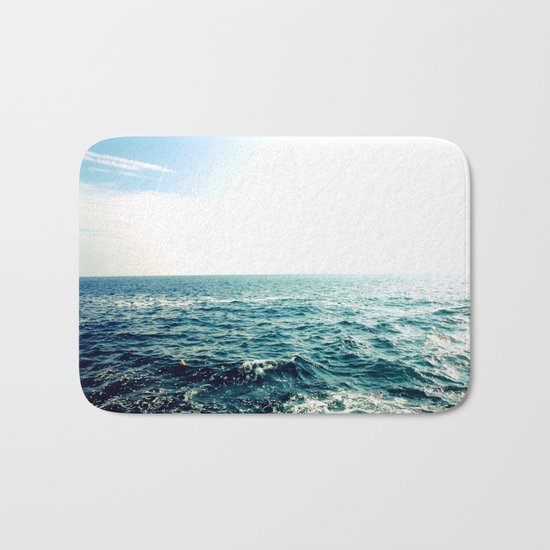 Sea waves I Bath Mat