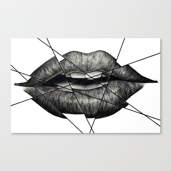 Passionate As Sin Canvas Print