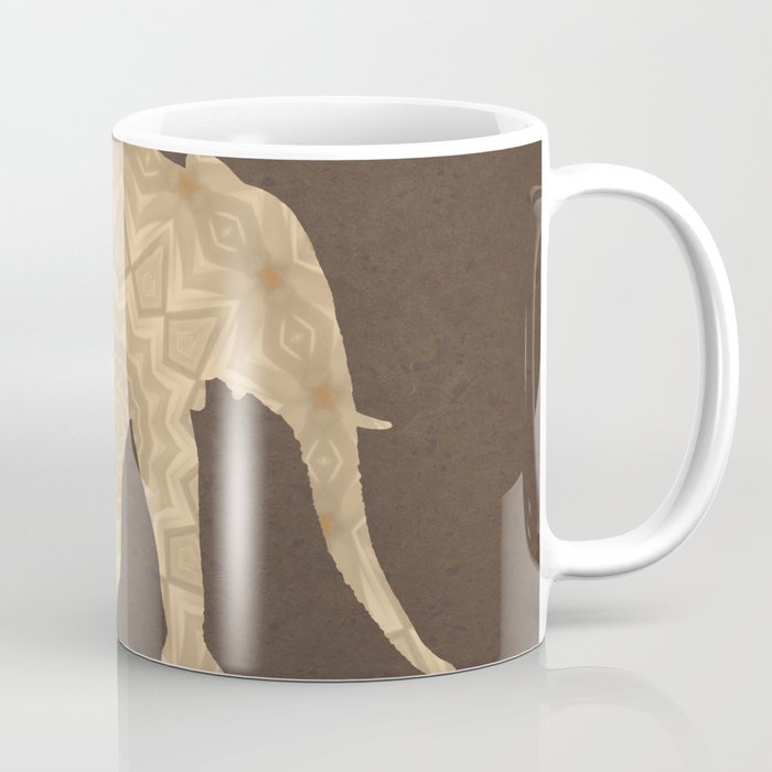 Bohemian Elephant BoHo Hipster Gypsy Mandala A395 Coffee Mug