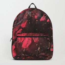 Unattainable Bliss Backpack | Mixed Media, Painting, Abstract 