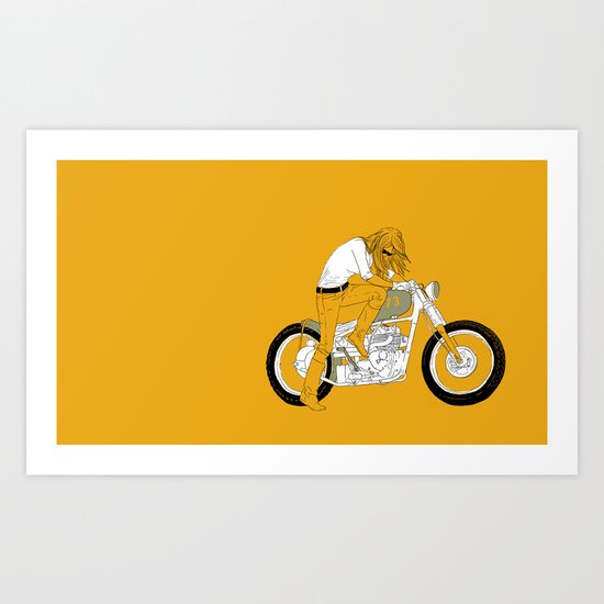 kick Art Print
