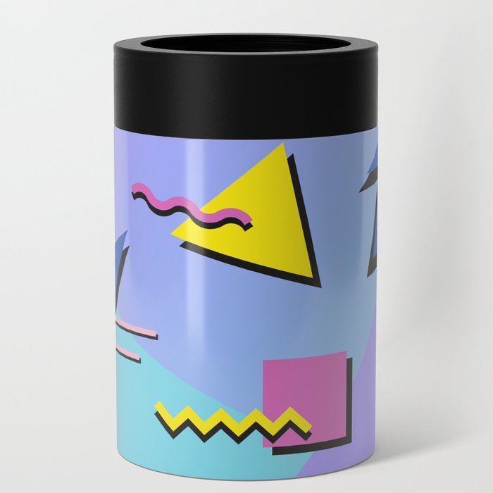 Memphis pattern 99 - 80s / 90s Retro Can Cooler