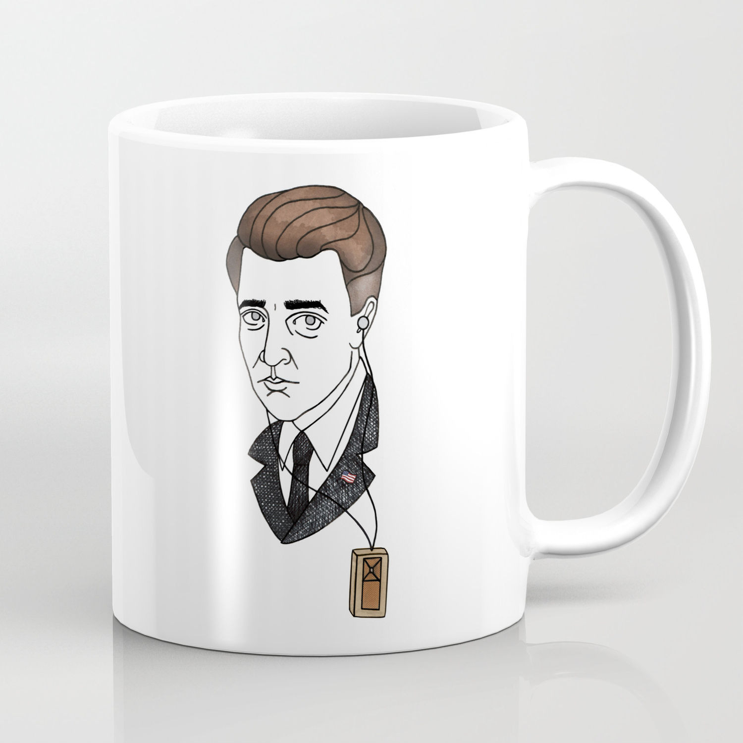 Gordon Cole Coffee Mug By Bunnymiele Society6