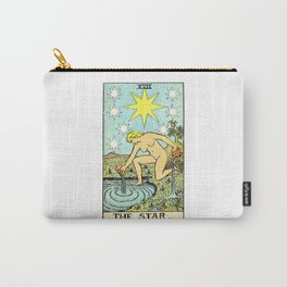 Vintage Tarot Card The Star Carry-All Pouch
