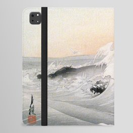 Fuji Seen From the Sea iPad Folio Case