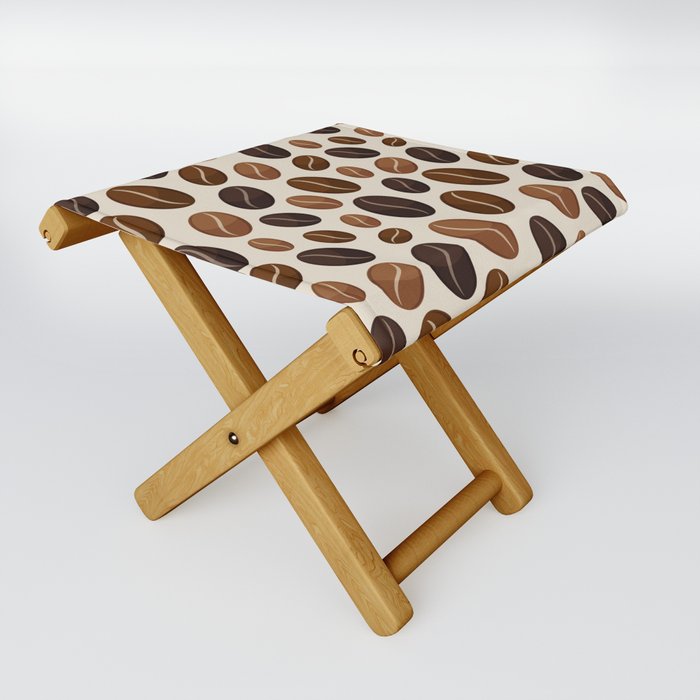 Pattern for Caffeine Coffee Lover Folding Stool