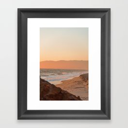 Malibu Framed Art Print