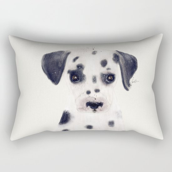 little dalmatian Rectangular Pillow