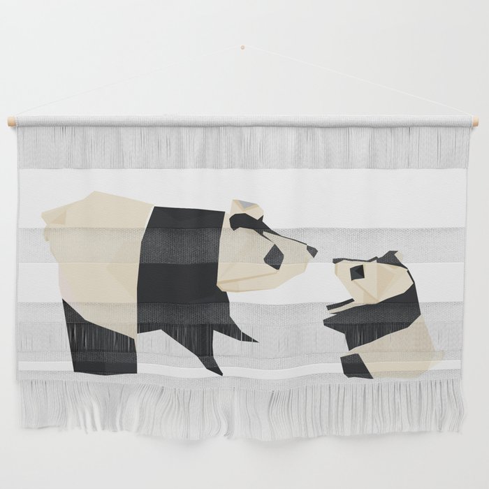 Origami Giant Panda Wall Hanging