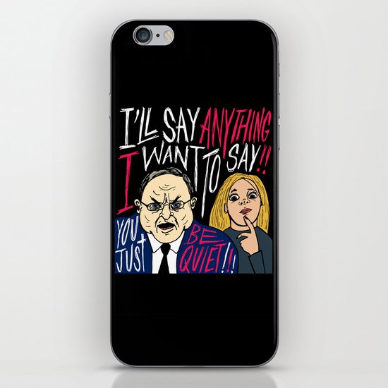 Cranky Rep. Don Young iPhone & iPod Skin