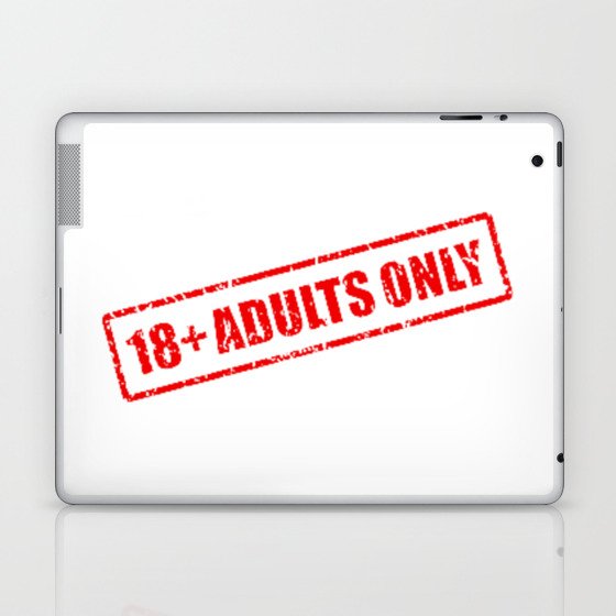 18+ Adults Only Hot Sticker Magnet And More Items Laptop & iPad Skin