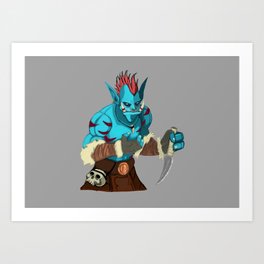 troll Art Print