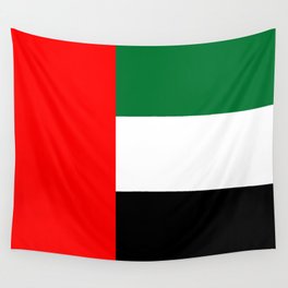 United Arab Emirates Flag Wall Tapestry