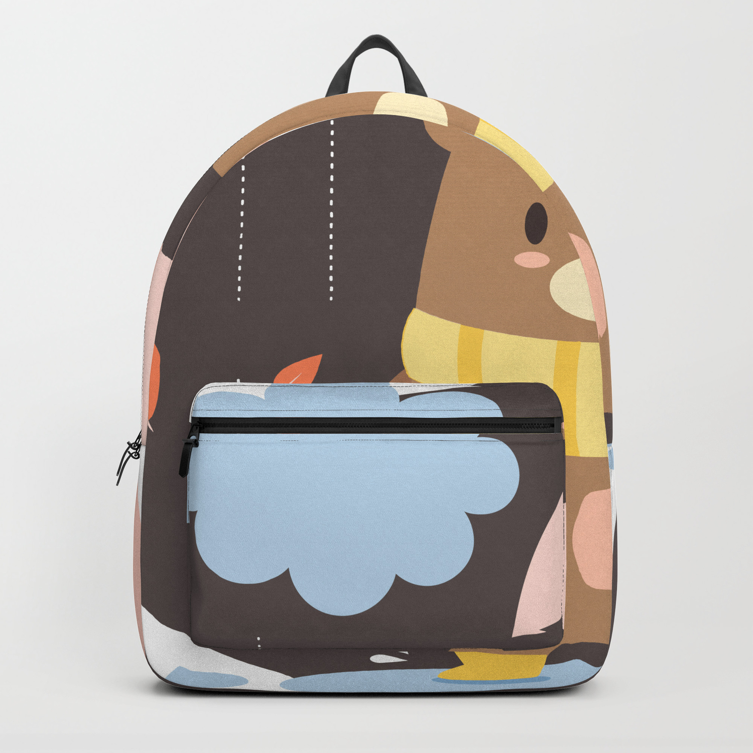 Cartoon Bear Draw Backpack By Allenan Store Society6