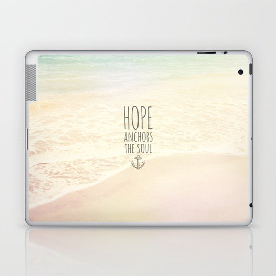 HOPE ANCHORS THE SOUL Laptop & iPad Skin