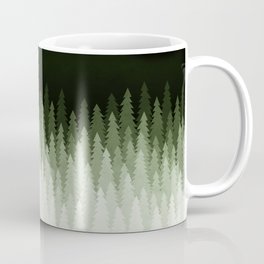 Pine Gradient as darkness falls Mug