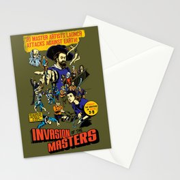 Invasion of the Masters! Stationery Cards