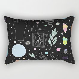 Crystal Witch Starter Kit - Illustration Rectangular Pillow