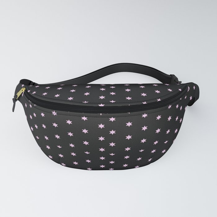 Abstract Repeating Pink Stars Fanny Pack
