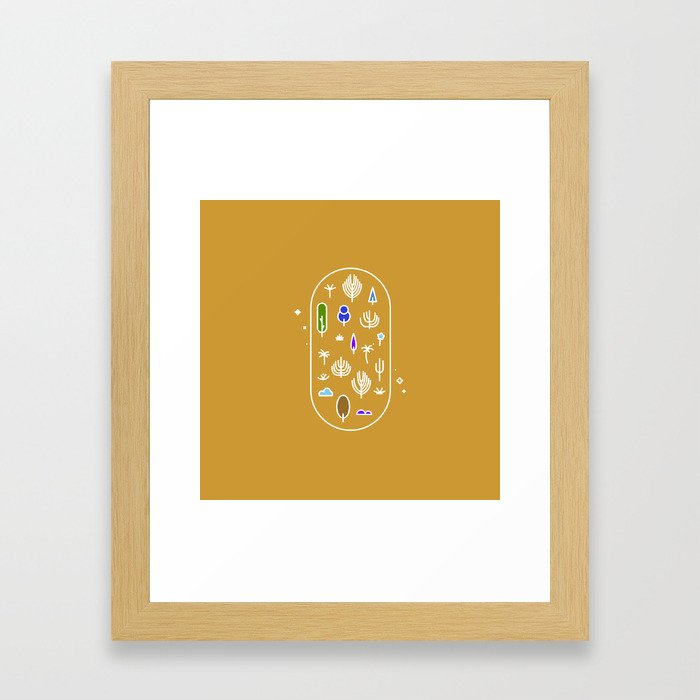 Flora Framed Art Print