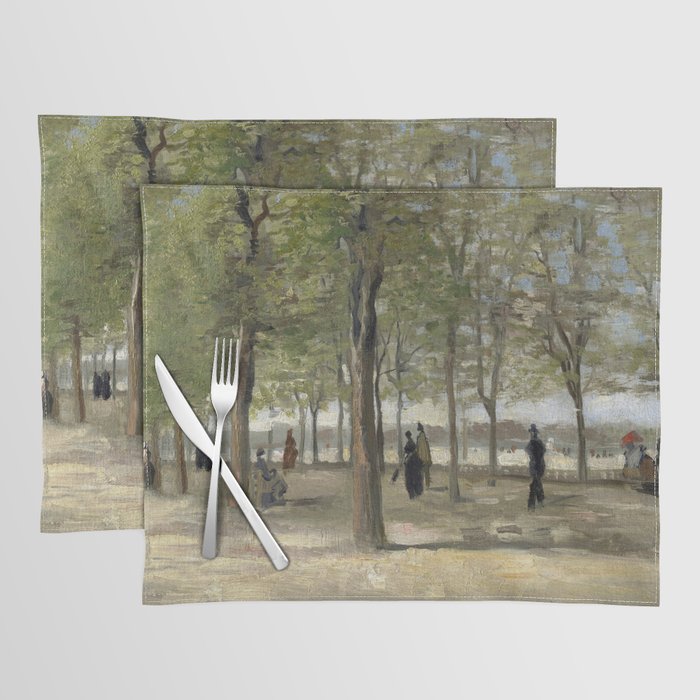 Terrace in the Luxembourg Gardens Placemat