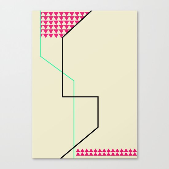 Triangles Canvas Print
