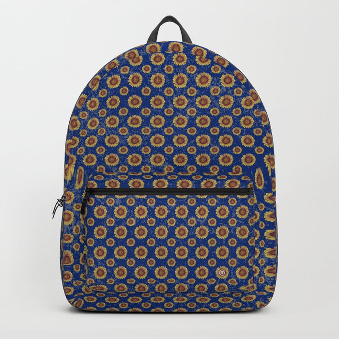 Swirly Sunflower Backpack