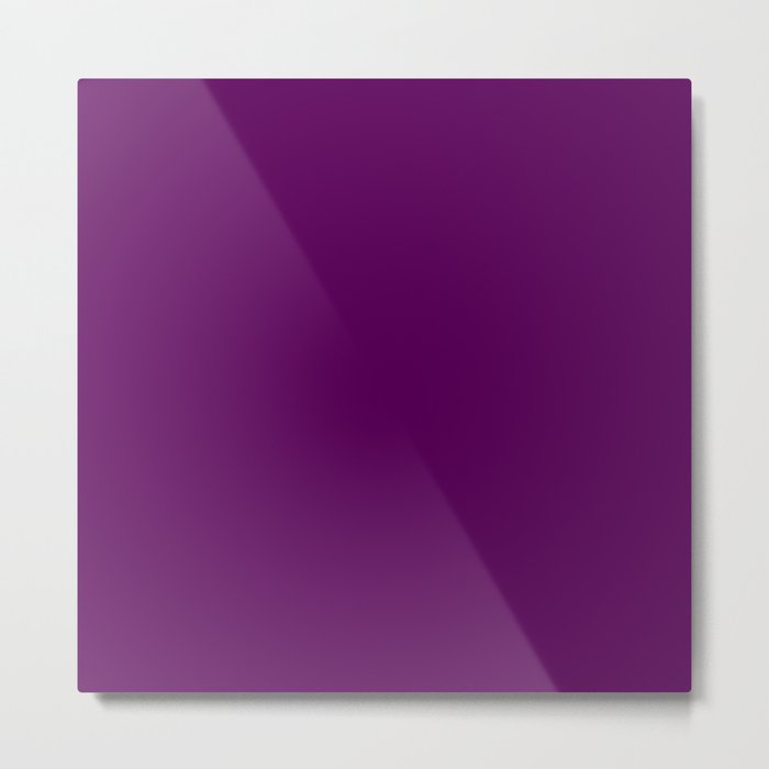 Monochrome purple 85-0-85 Metal Print