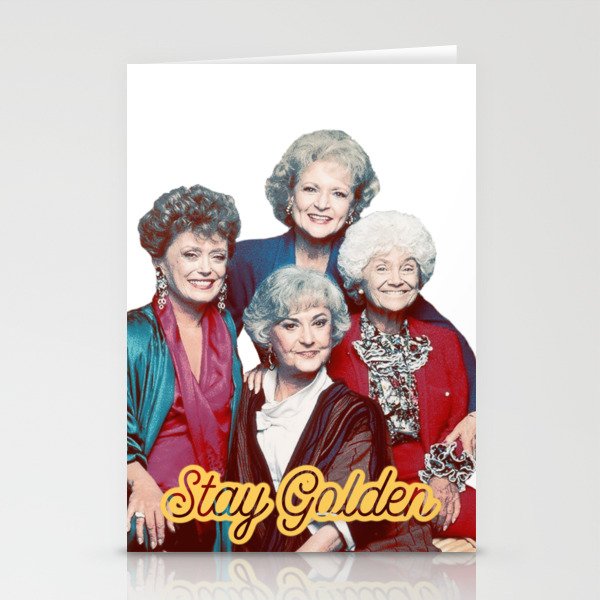 The Golden Girls - Stay Golden Stationery Cards