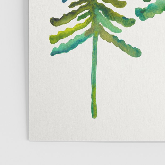 Pine Trees – Green Palette Sticker for Sale by Cat Coquillette