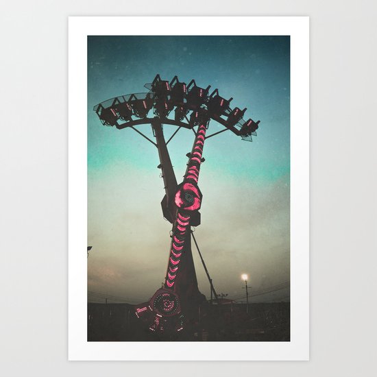 Upside Down Art Print