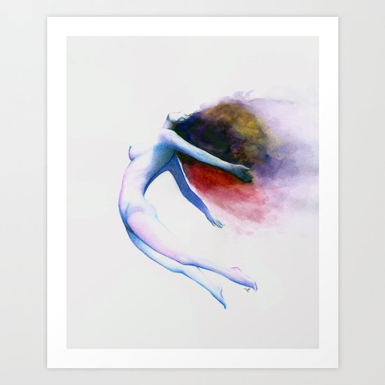 Wave of Love Art Print