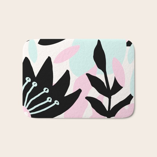 Flora 1 Bath Mat