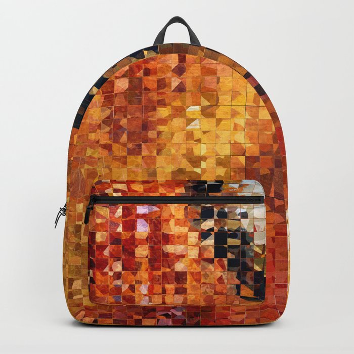 Abstract Modern Art - Pieces 8 - Sharon Cummings Backpack