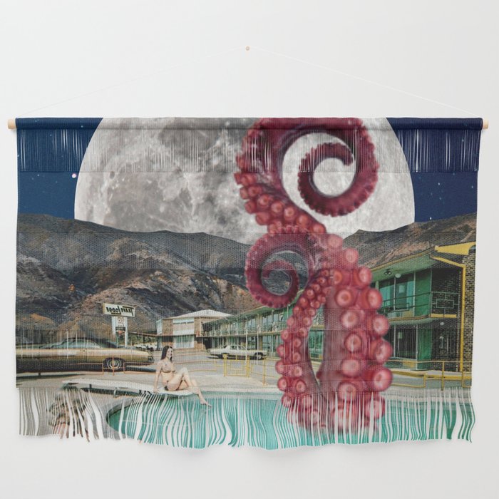 Octopus in the pool Wall Hanging