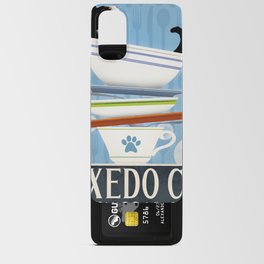 dish soap cat tuxedo kitchen decor art  Android Card Case