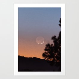 La Lune | Nature and Landscape Photography Art Print