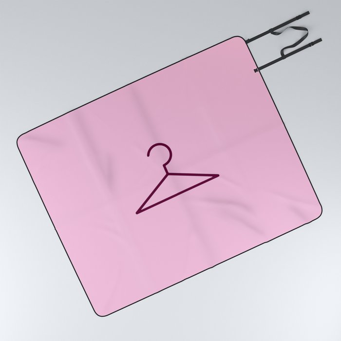 Keep abortion free 4 - with hanger Picnic Blanket