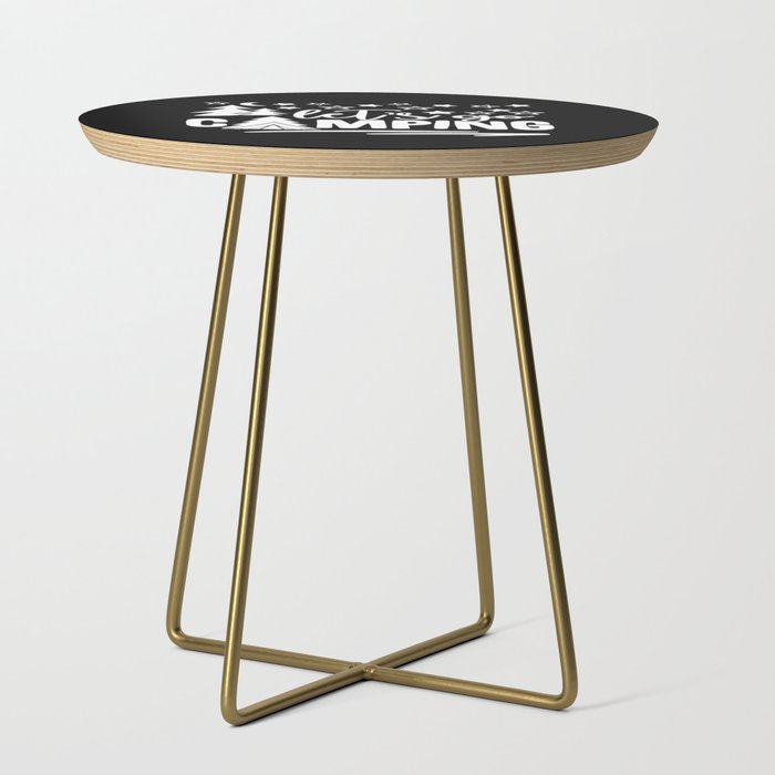 Let's Go Camping Side Table