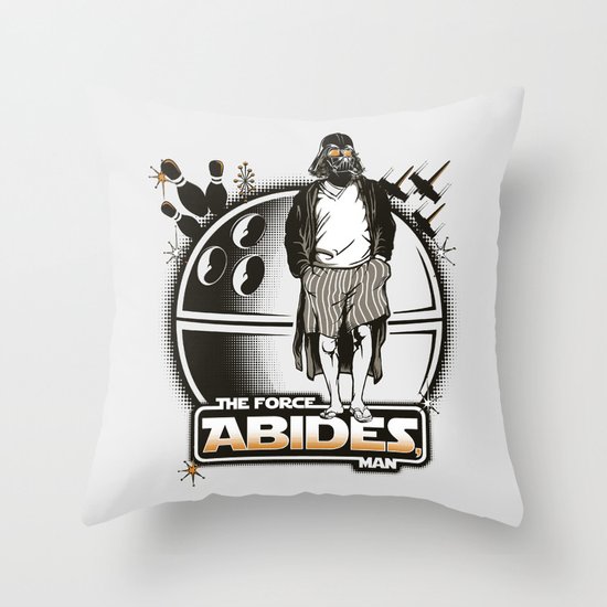 The Force Abides Throw Pillow