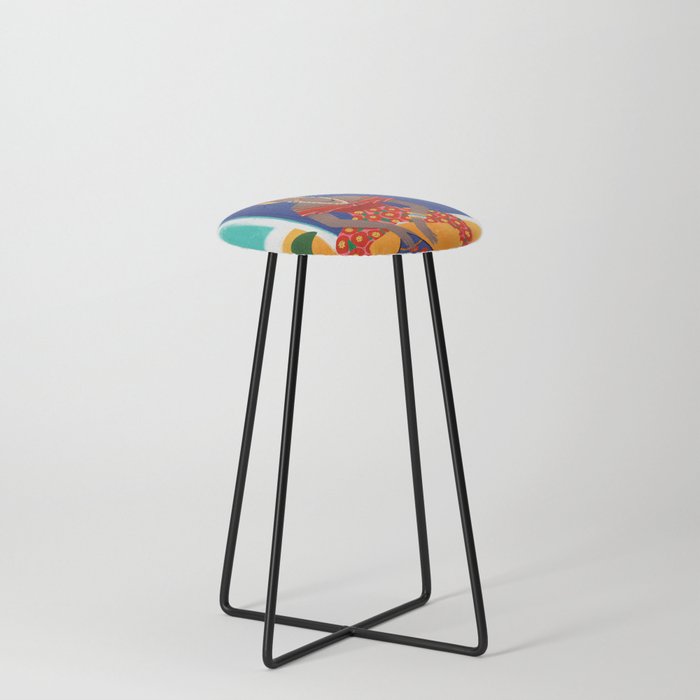 Femme au cigare Counter Stool