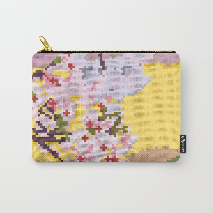 Sakura pixel Carry-All Pouch